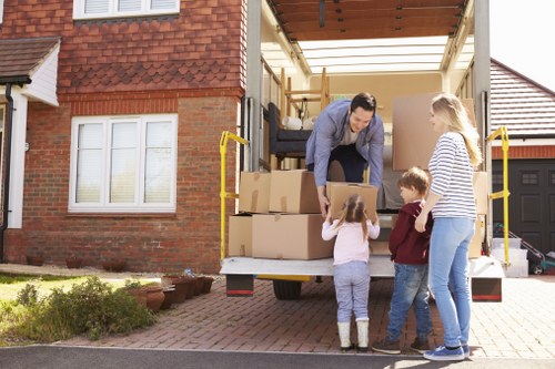 Local removals team helping with a home move in Wandsworth