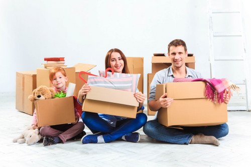 Furniture collection service for a Wandsworth flat with access challenges