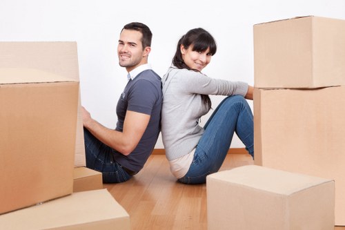 Careful furniture handling during a Wandsworth home move